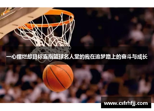一心摆烂却目标直指篮球名人堂的我在追梦路上的奋斗与成长